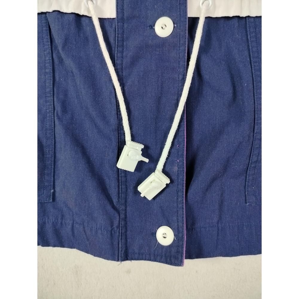 Vintage AT EASE Jacket Mens Large Multicolor Colorblock Windbreaker 80s‎ Retro - Picture 8 of 15